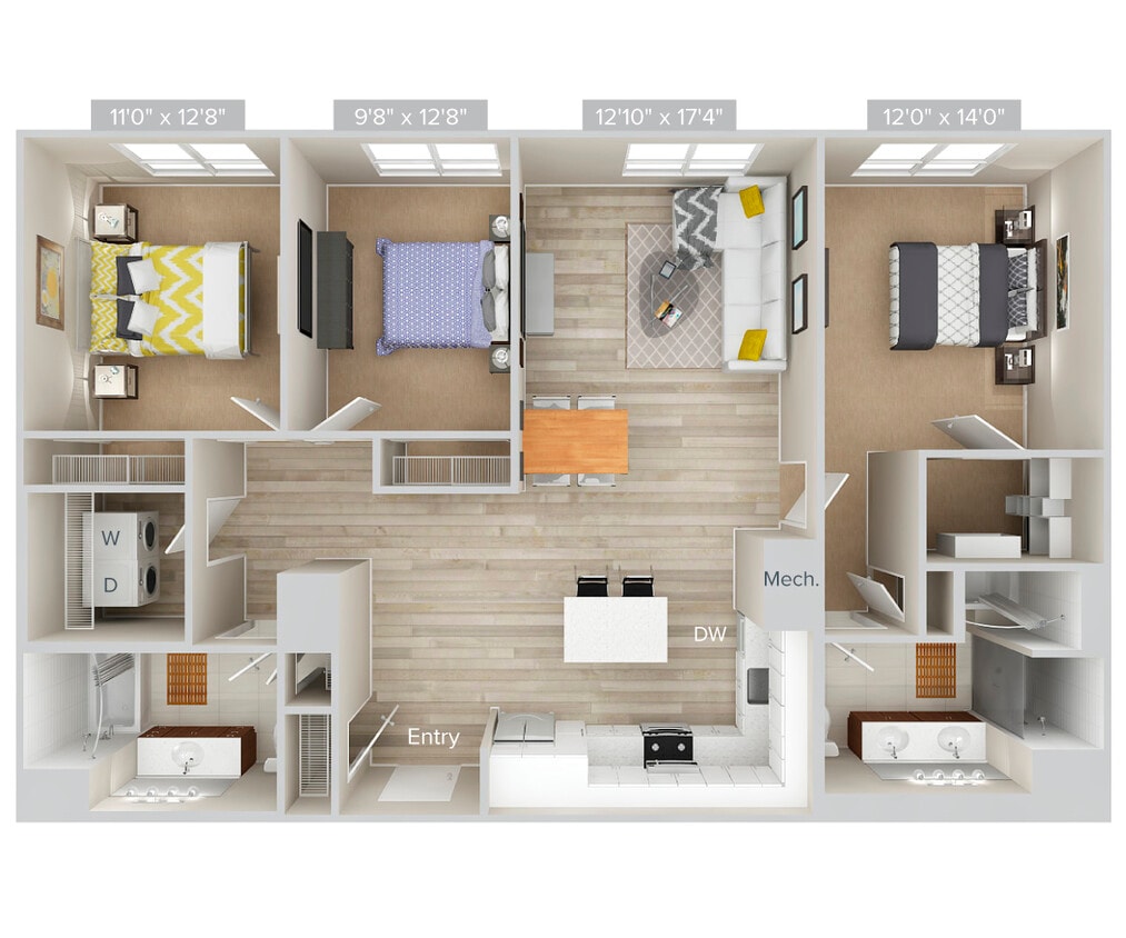 Floor Plan - C1PS-1417-sig