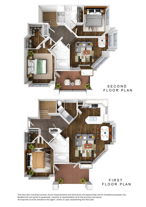 Floor Plan - Columbine with Detached Garage
