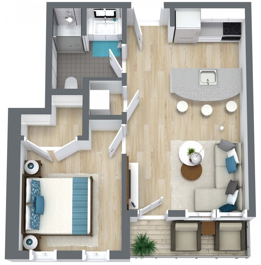 Floor Plan - Potterfield