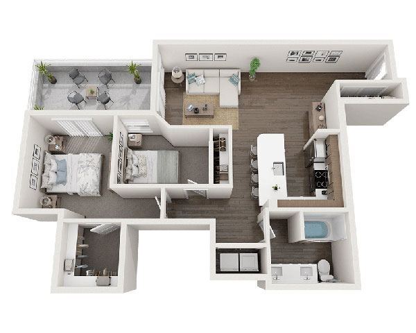Floor Plan - B1B
