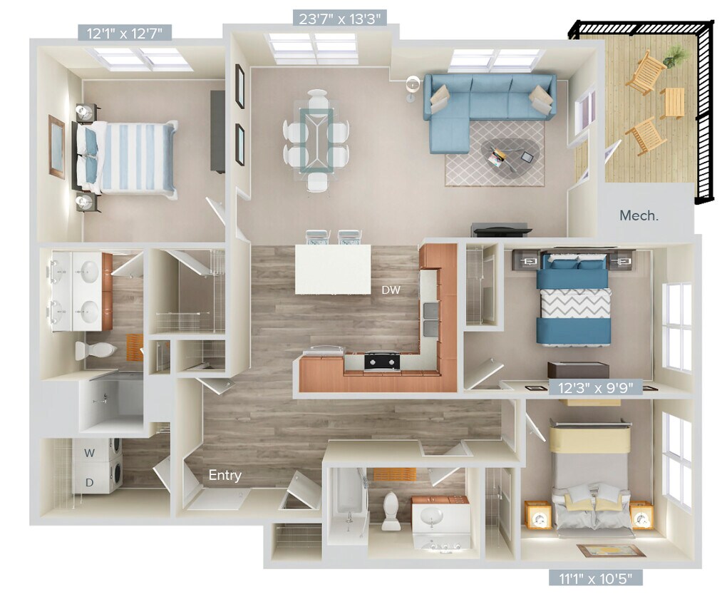 Floor Plan - C2-1379