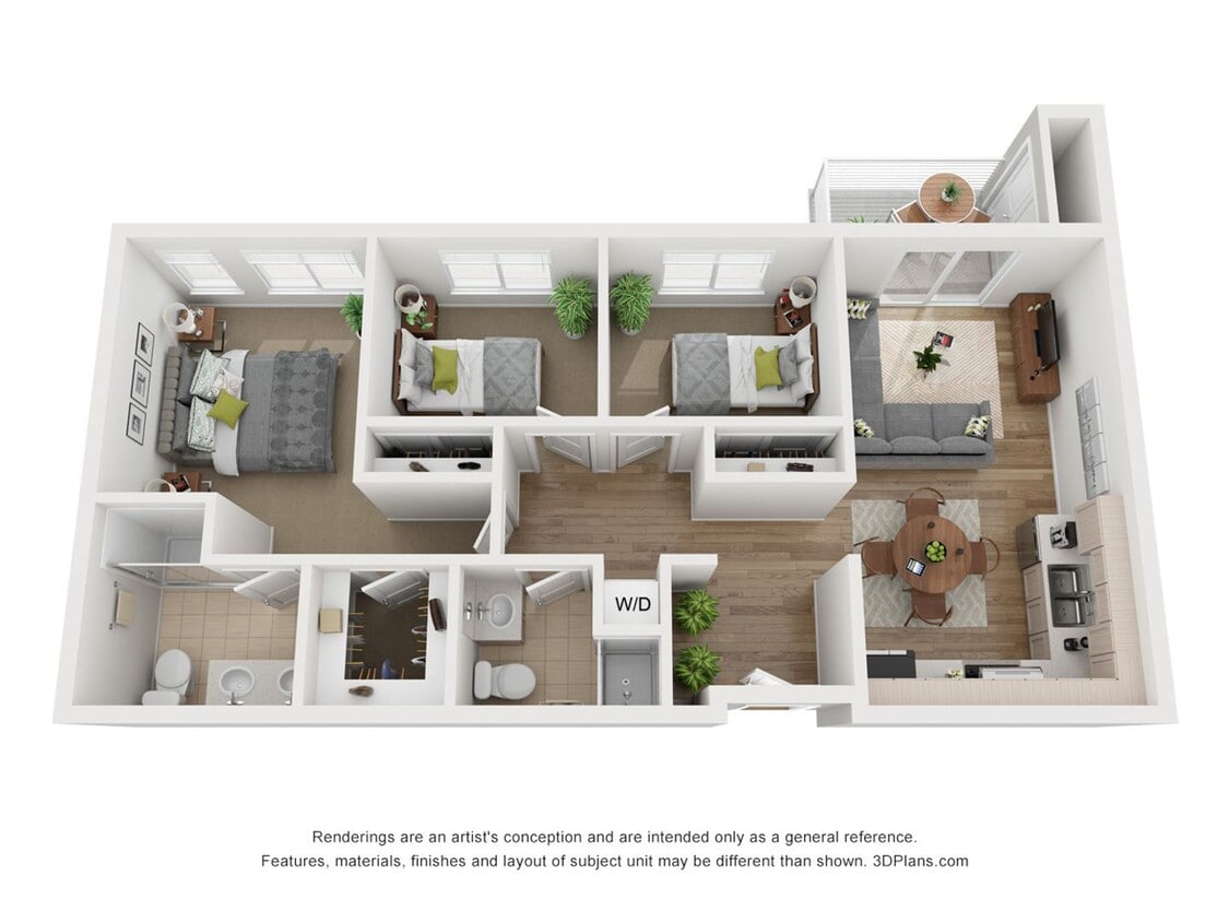 Floor Plan - 3x2F-1194-p1