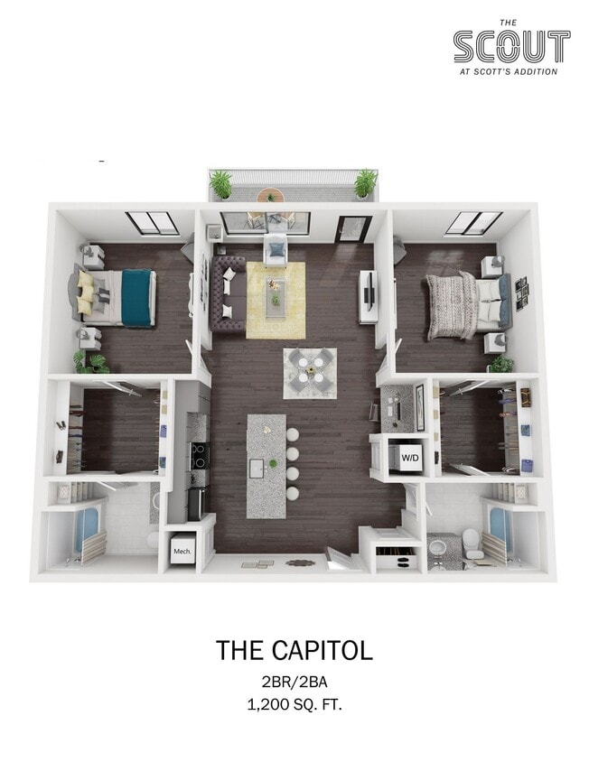 Floor Plan - The Capitol 
