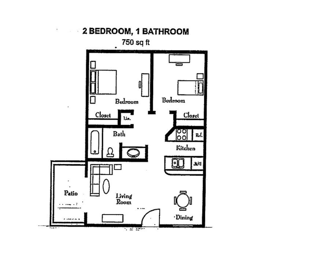 Floor Plan - 2x1- First Floor