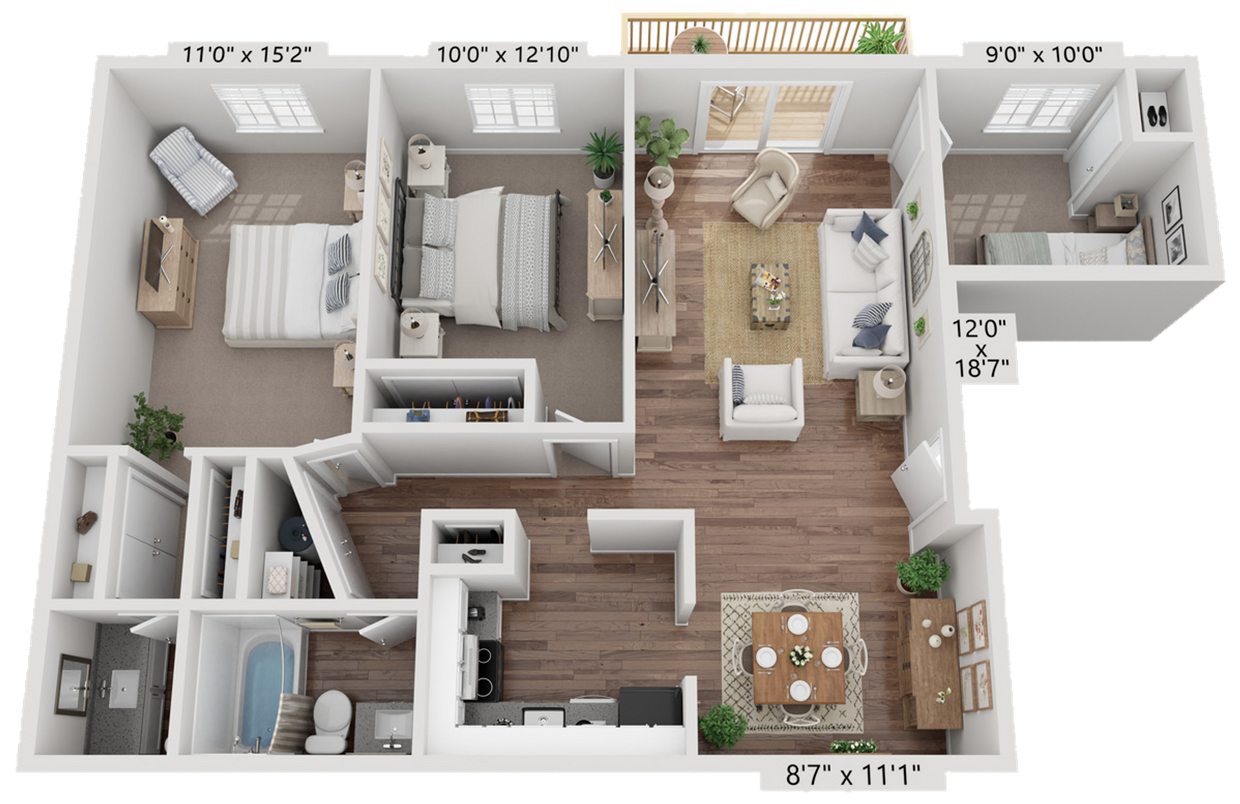 Floor Plan - The Standard Pennsylvania