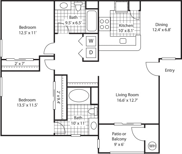 Floor Plan - Amethyst
