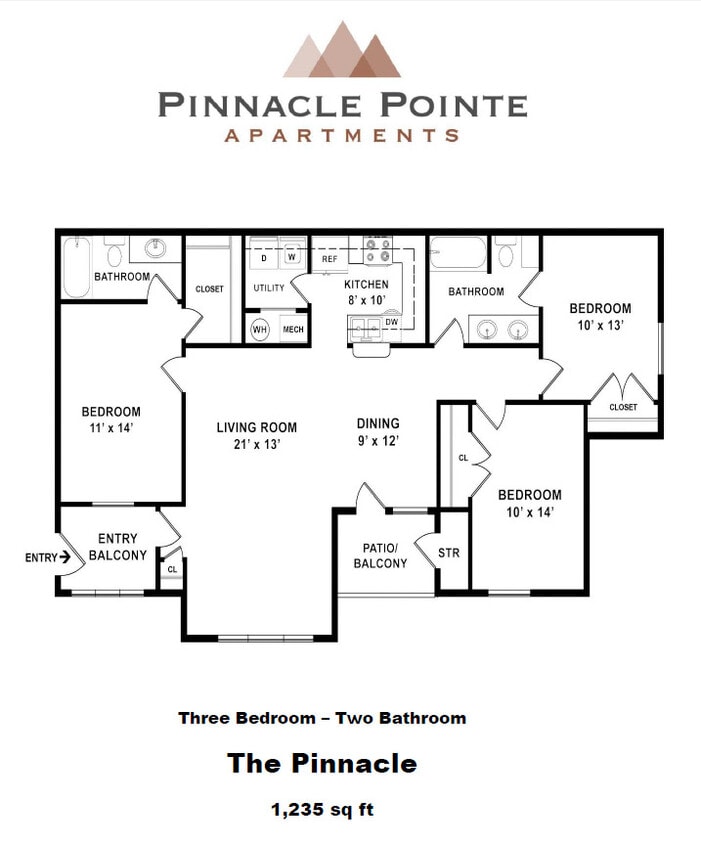 Floor Plan - The Pinnacle