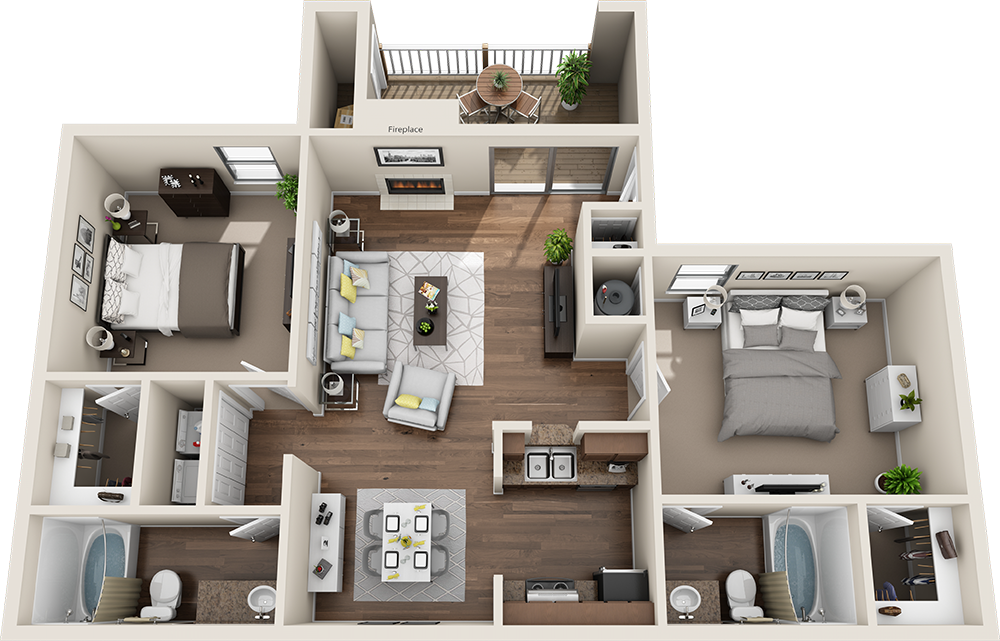 Floor Plan - The Laurel