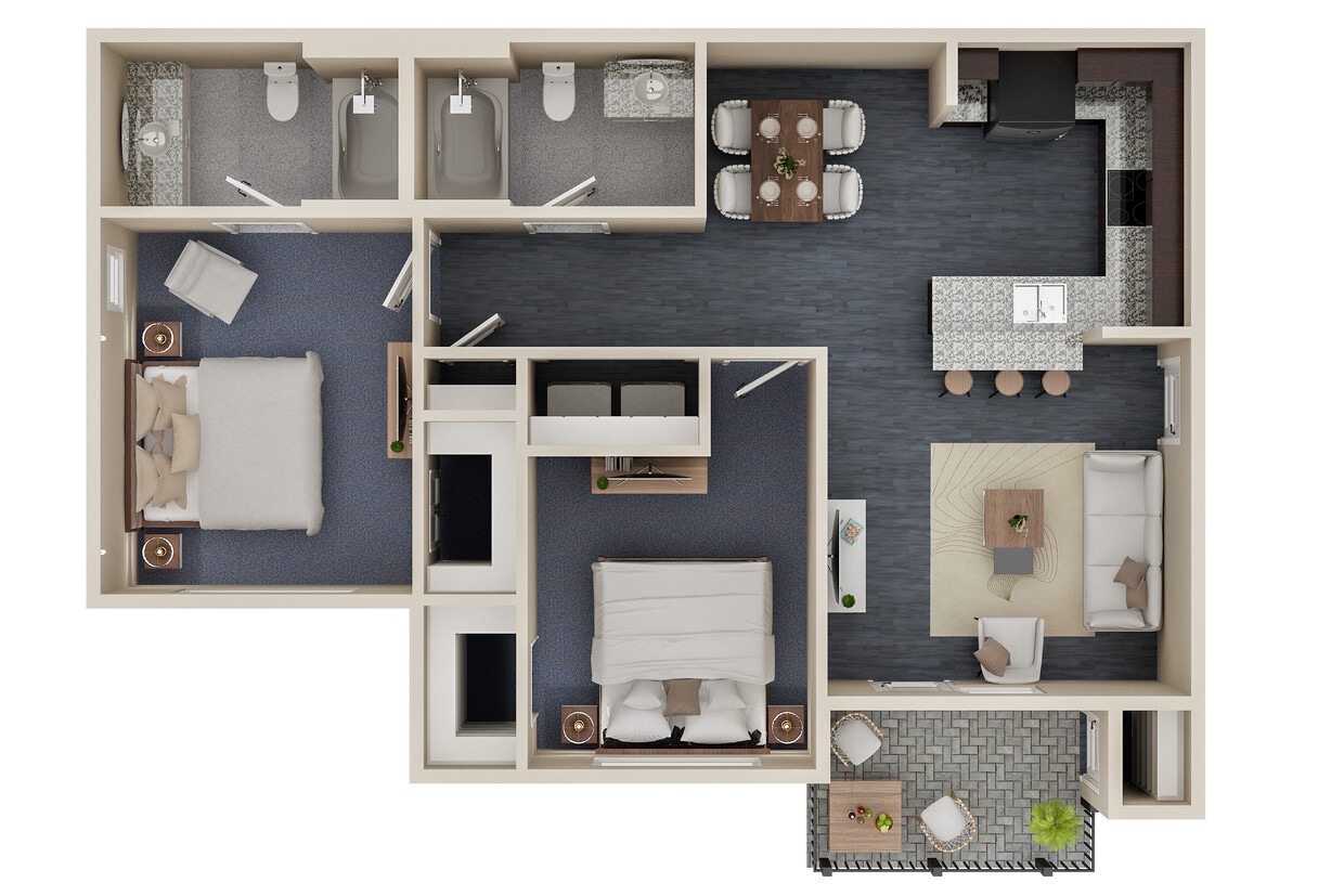 GLAZORA 2 BR | 2 BA - GLAZORA