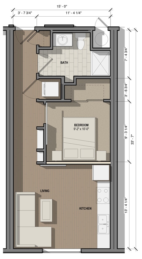 Floor Plan - Studio (0)