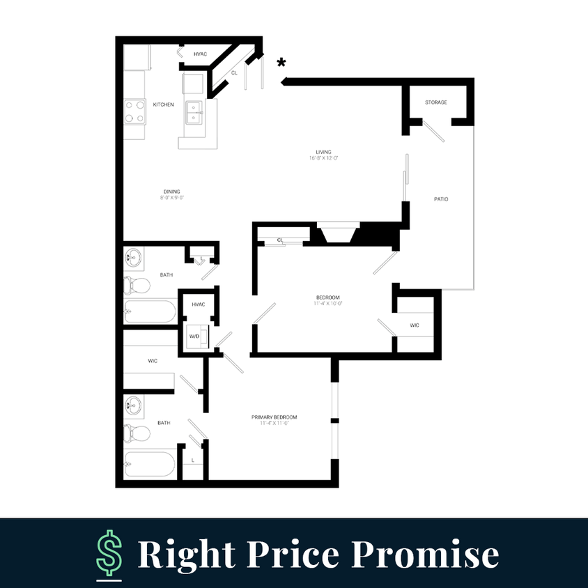 Floor Plan - The Monroe