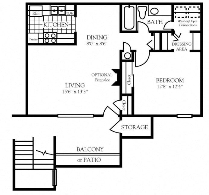 Floor Plan - A1 - Village Green