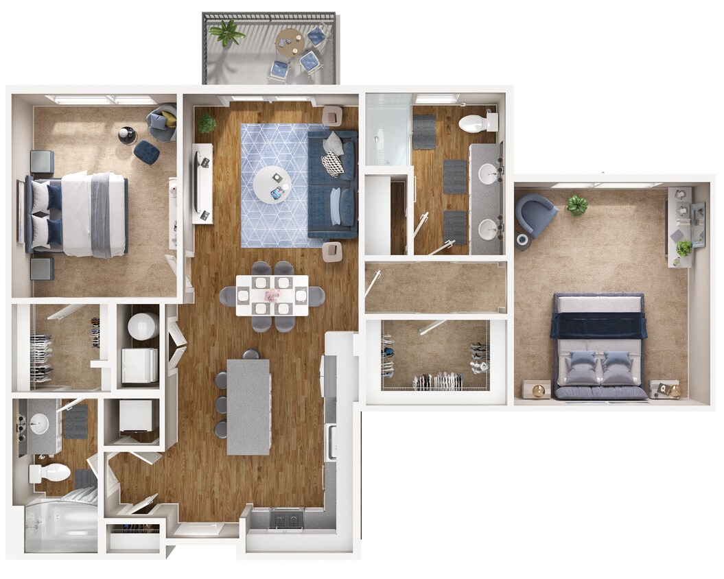 Floor Plan - Downing