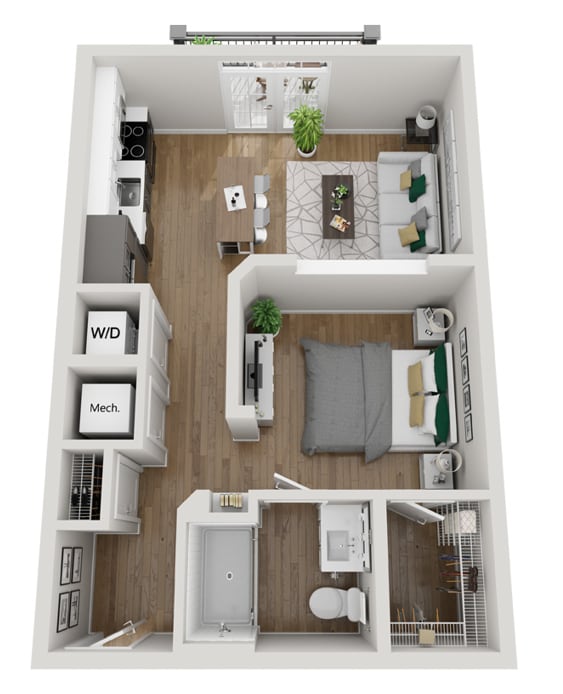 Floor Plan - 2A1 - Phase 2 Modern