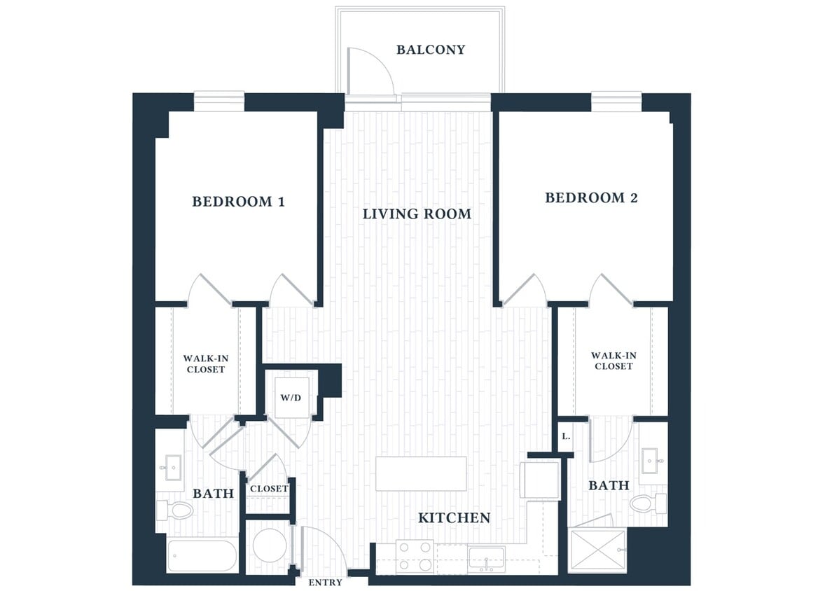 Floor Plan - B203 