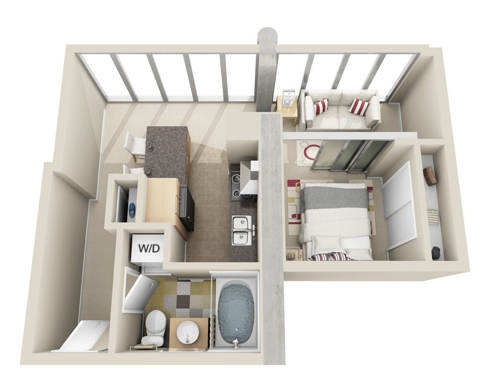 Floor Plan - Midrise A1H