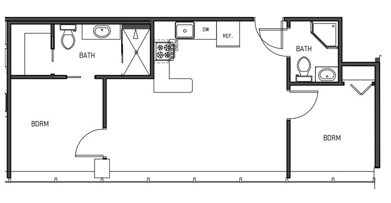 Type F - Floor Plan - Type F