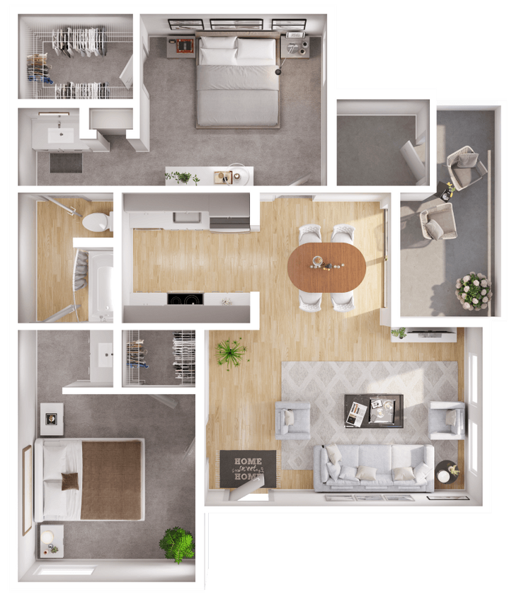 Floor Plan - 2A Renovation 3