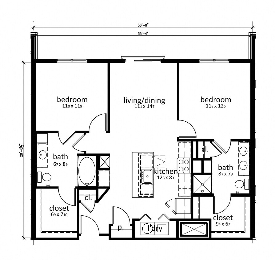 Floor Plan - Bruges