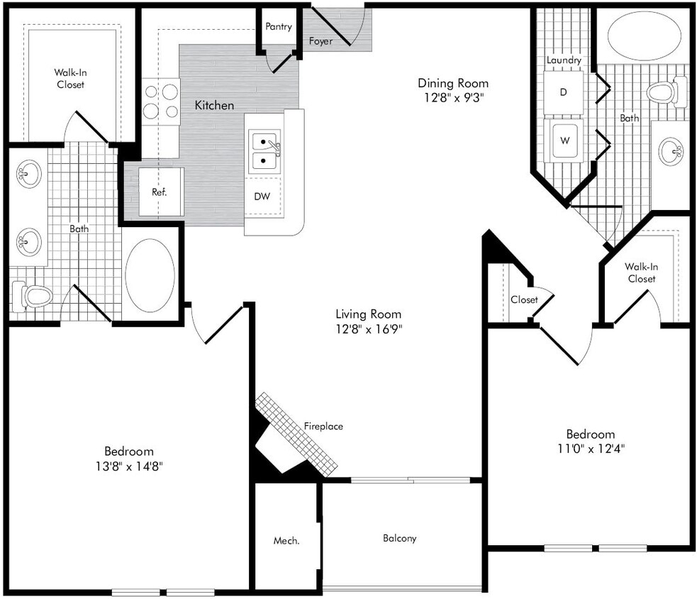 Floor Plan - The Diamond