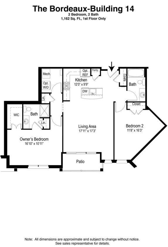 Floor Plan - Bordeaux