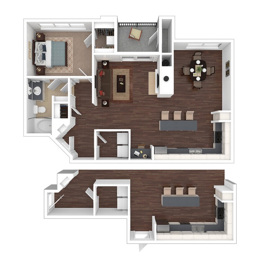 A5R Floorplan | One Bedroom - A5R