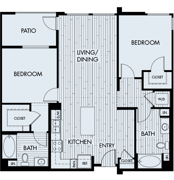 Floor Plan - Plan 2E