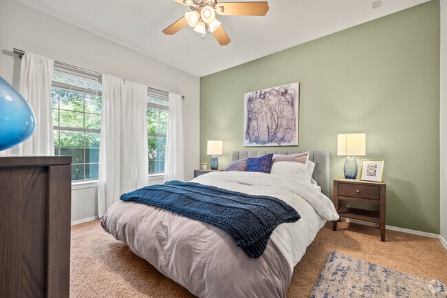 2BR, 2BA - 960SF - Primary Bedroom - StoneHaven Apartment Homes