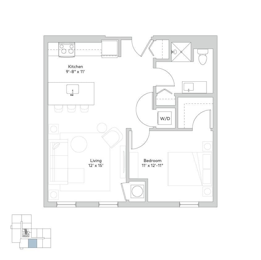 Floor Plan - ATNE_1b1c