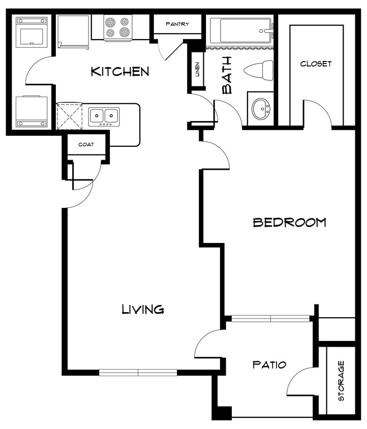 Floor Plan - The Bayside