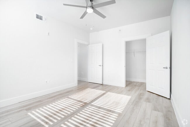 1BR, 1BA - 734SF - Bedroom - The Villages at Lost Creek