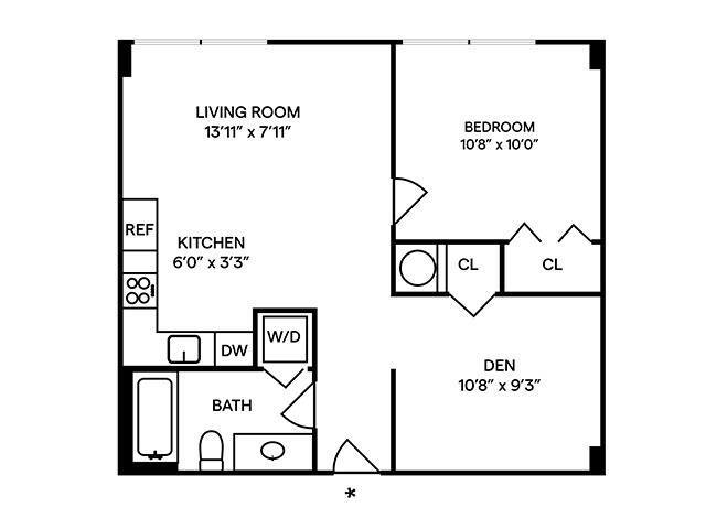 Floor Plan - A5 Furnished
