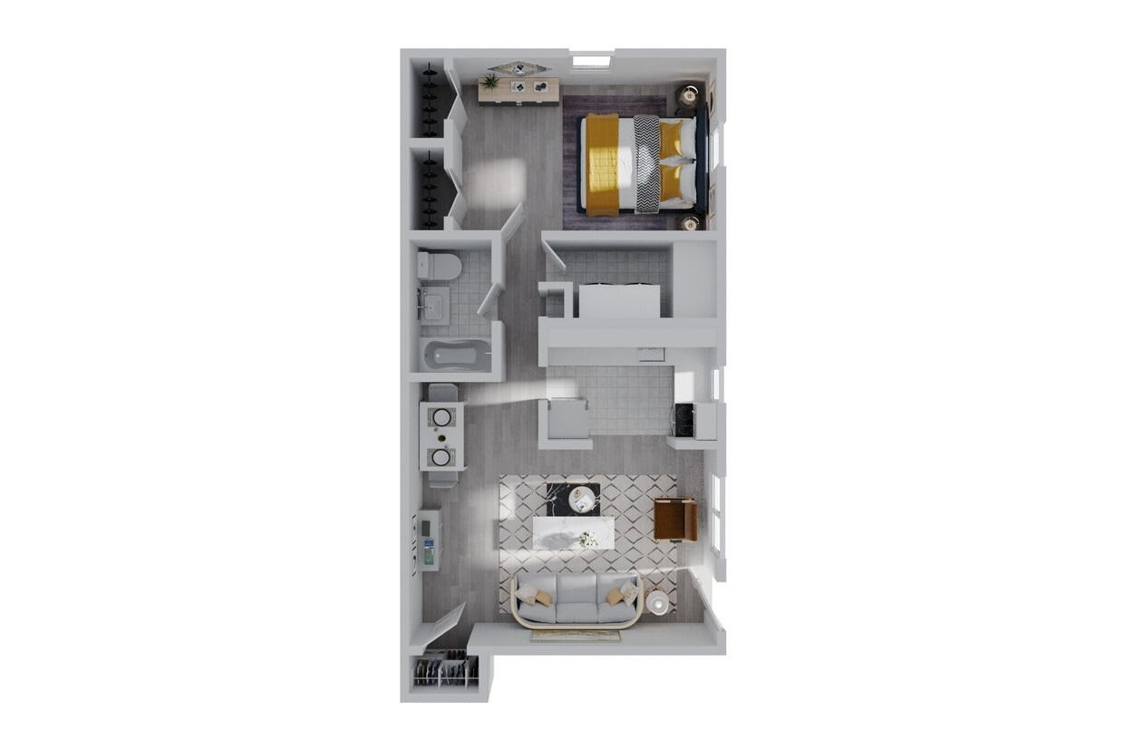 Floor Plan - Two Bedroom