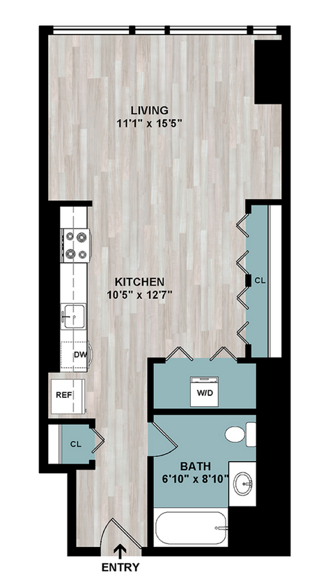 S2 | Studio Floorplan - S2