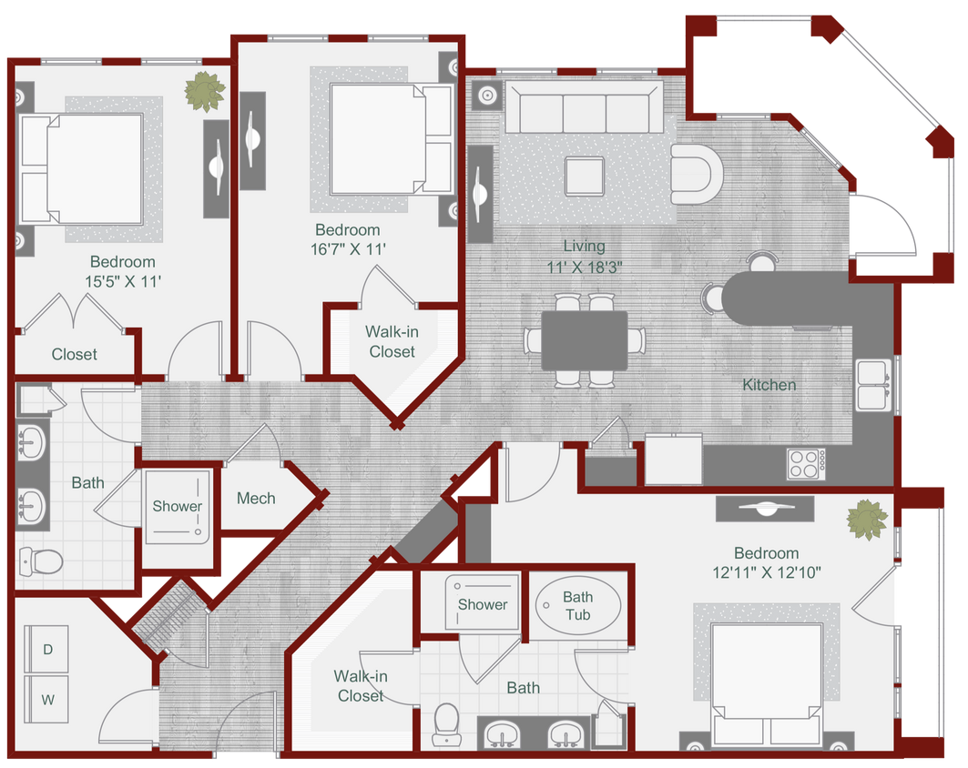 Floor Plan - C3-4