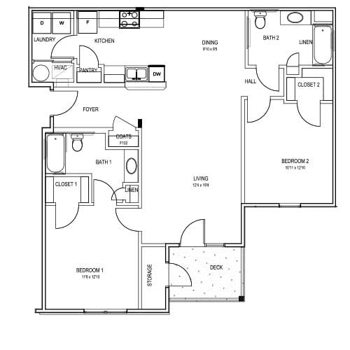1172-1189 Sq. Ft. - Charleston