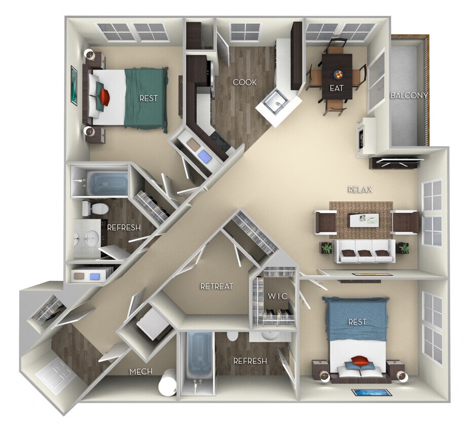Floor Plan - Cornell