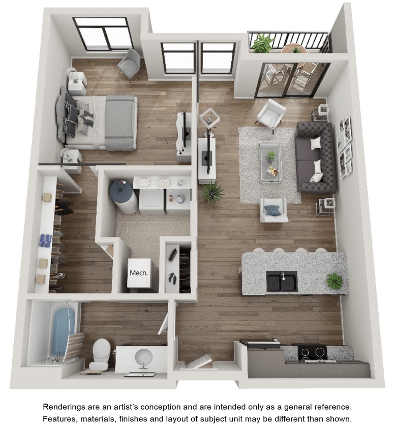 Floor Plan - The Matisse