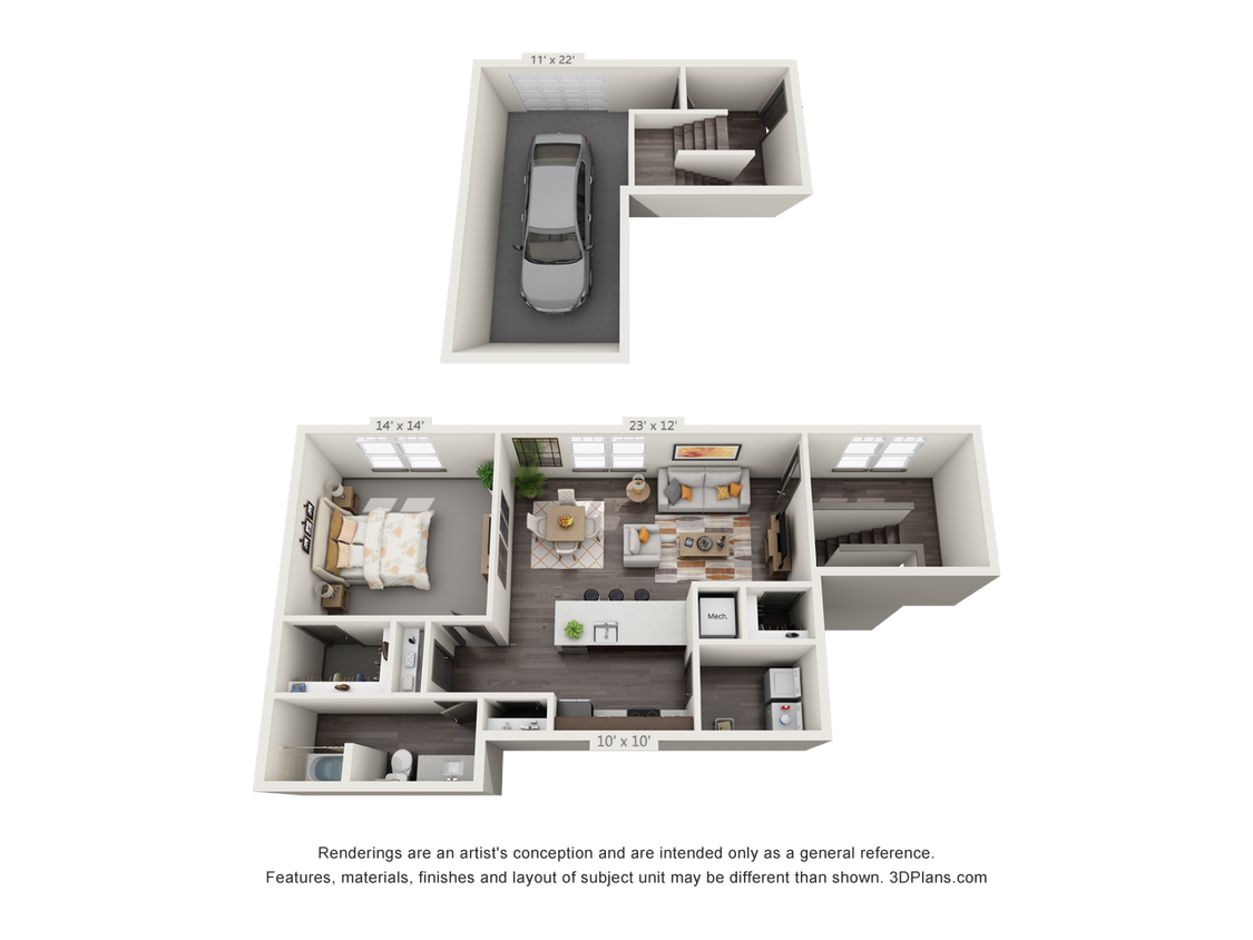 Floor Plan - 1A