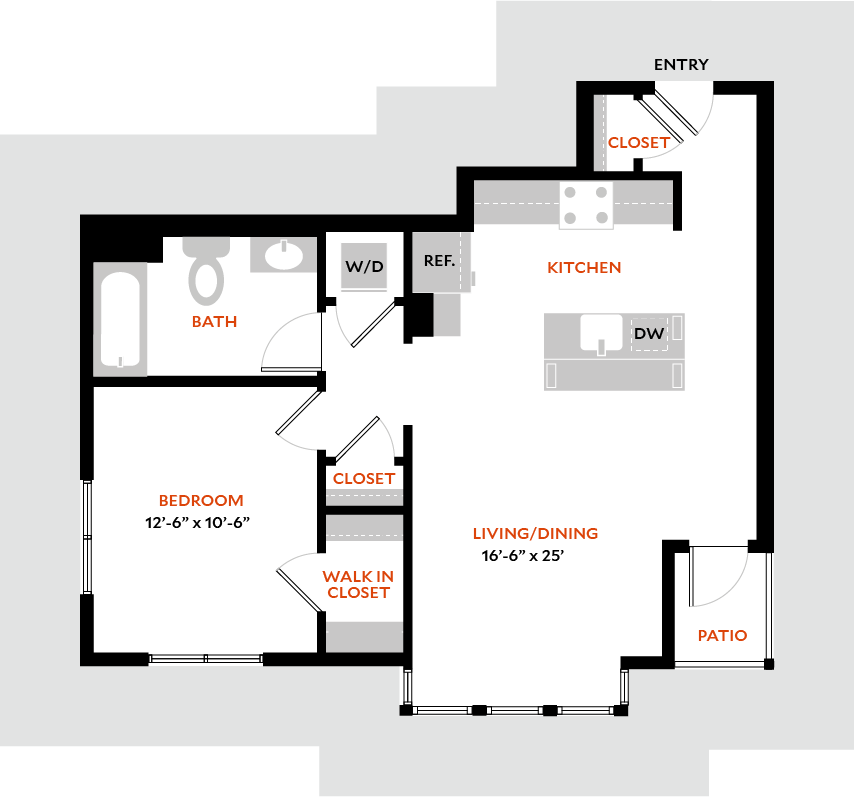 Floor Plan - Plan 1G