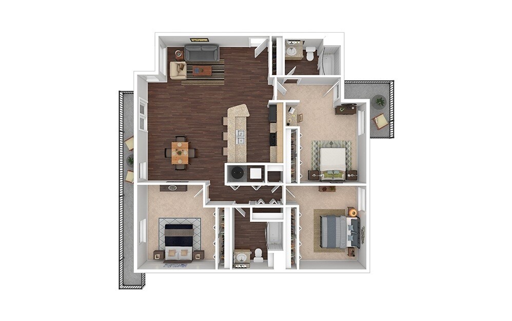 Floor Plan - Violet - Classic