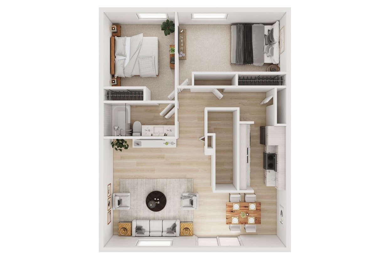 Floor Plan - 2X1 B