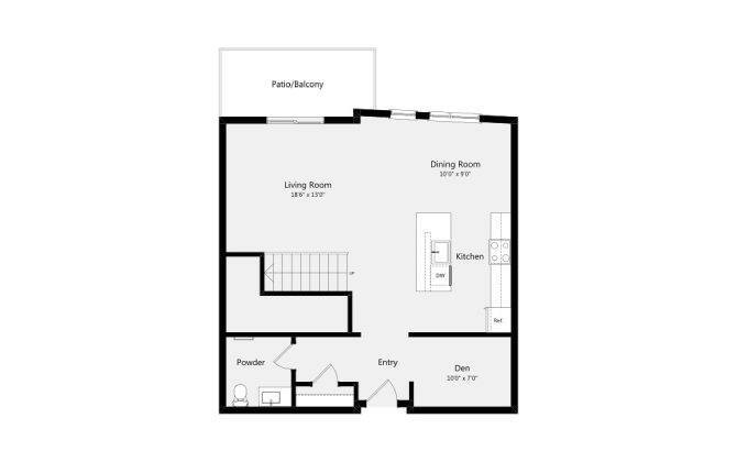 Floor Plan - TH-E