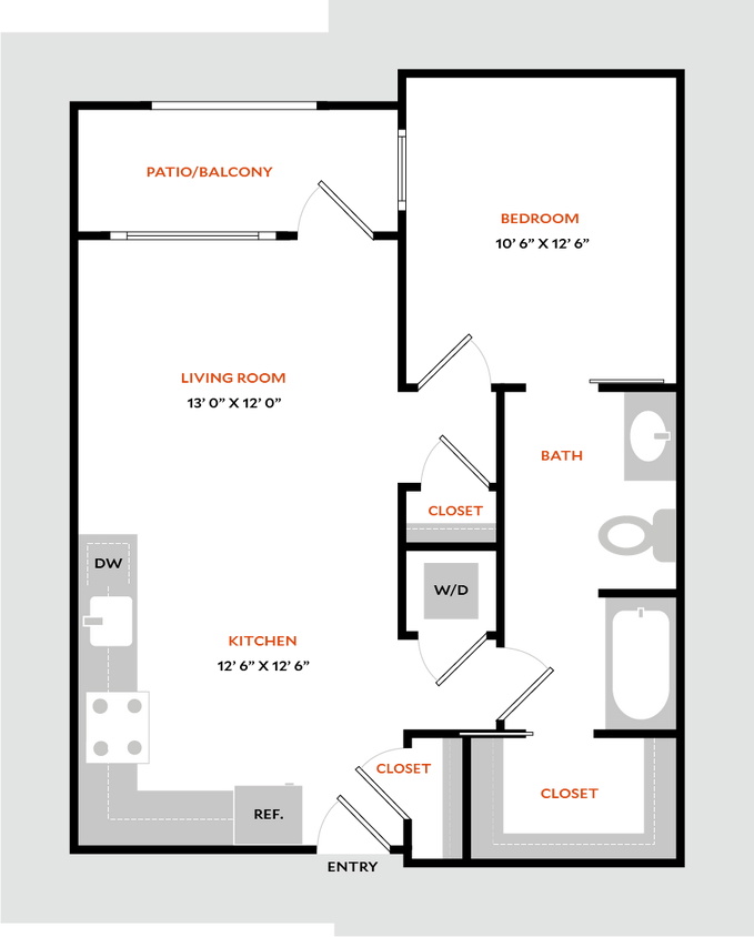 Floor Plan - Plan 1F