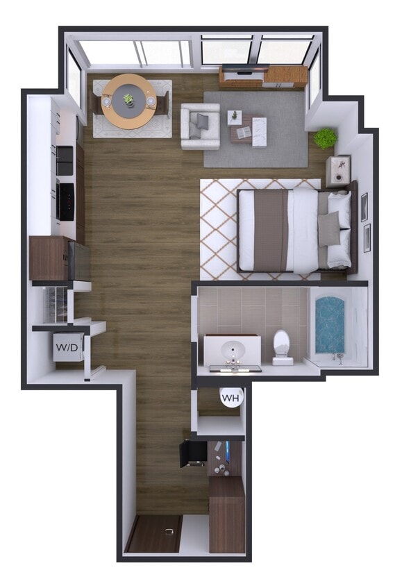 Floor Plan - Studio- F