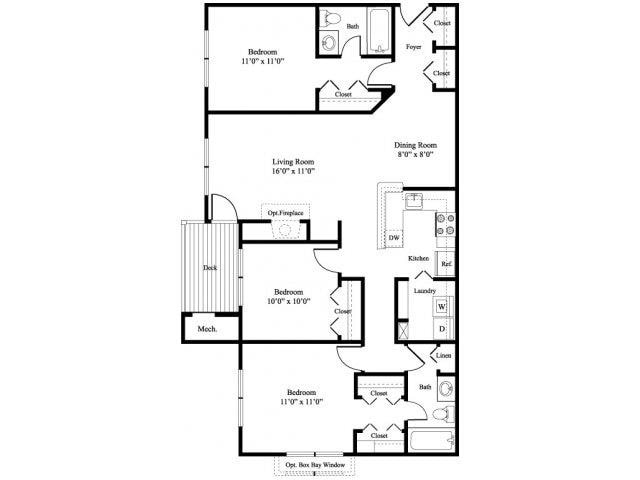 Floor Plan - C1 - The Magnolia