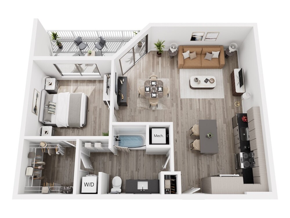 Floor Plan - A18 Renovated