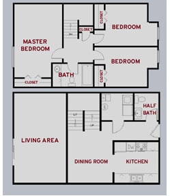 Floor Plan - 3THR