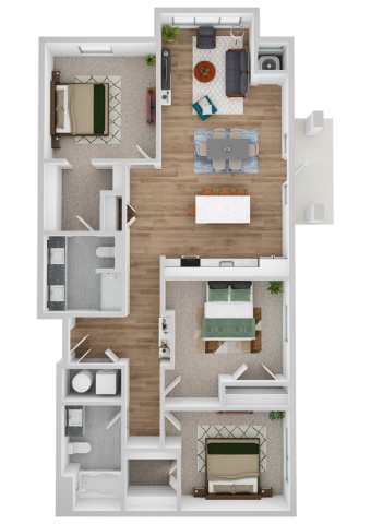 Floor Plan - Woodland A