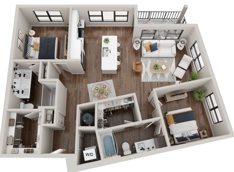 Floor Plan - The Biltmore